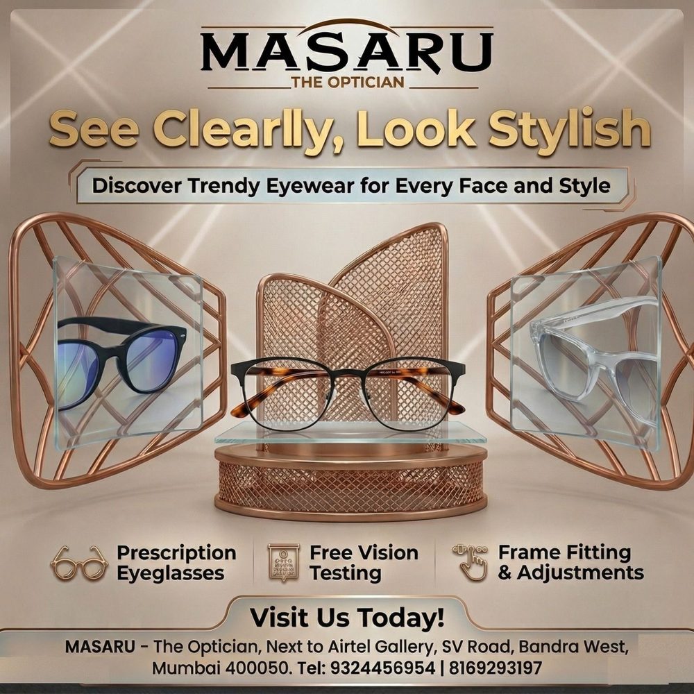 Discover trendy eyewear for every face and style: prescription eyeglasses, free vision testing, frame fitting and adjustments.